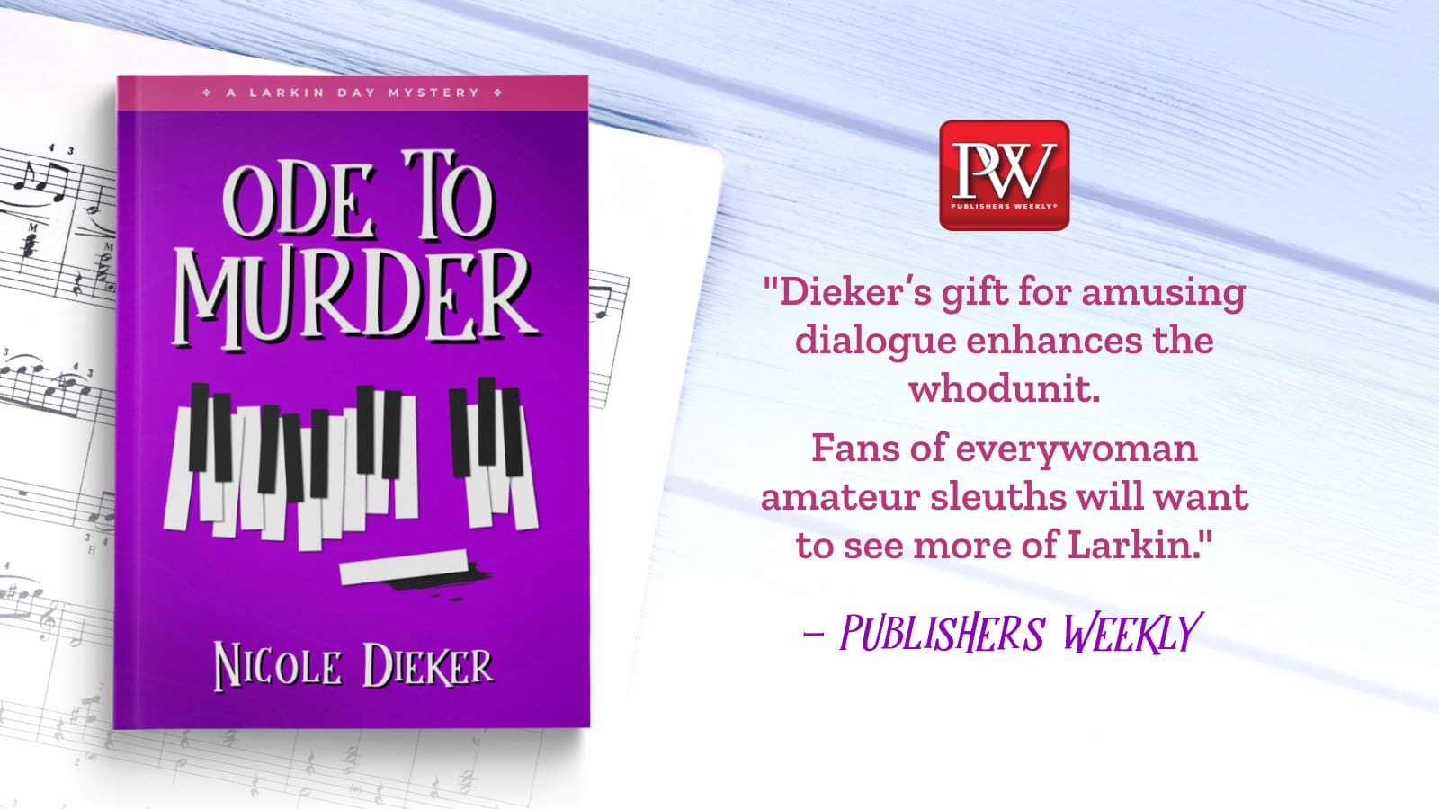 Publishers weekly reviews ode to murder shortwave publishing