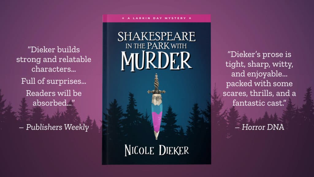 New Title Announcement - Shakespeare in the Park with Murder