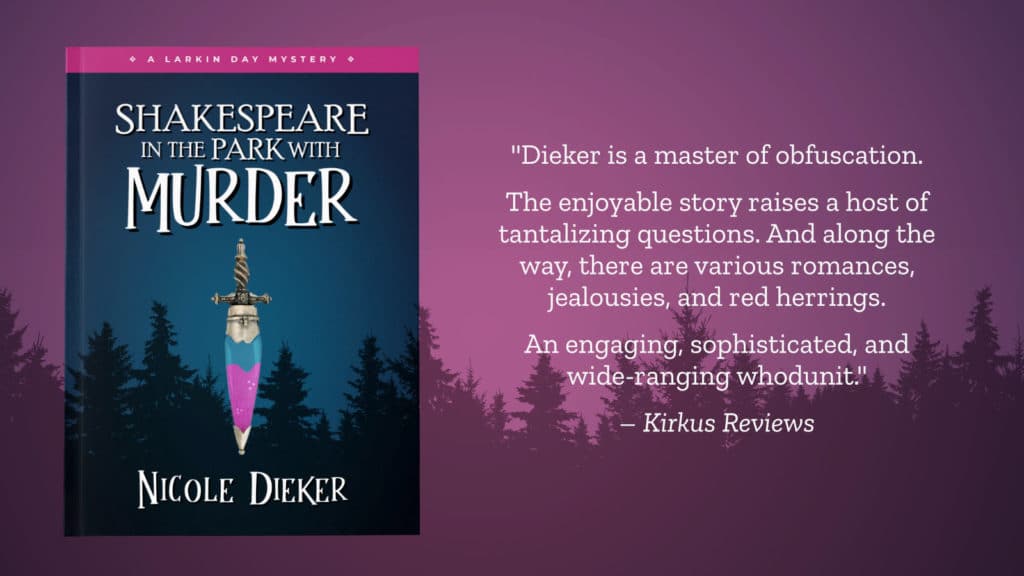 Shakespeare in the Park with Murder receives Kirkus Review