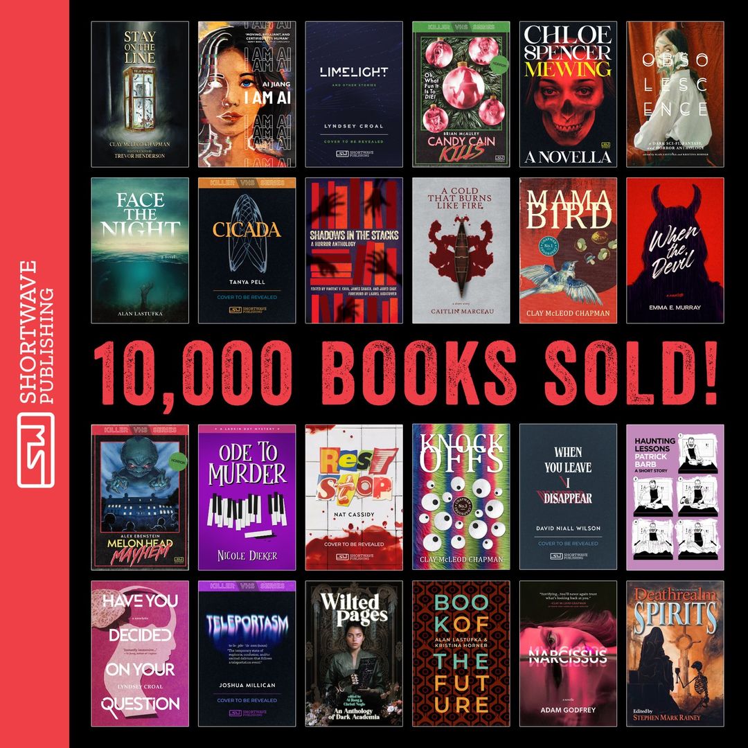 Celebrating 10,000 Books Sold - Shortwave Publishing