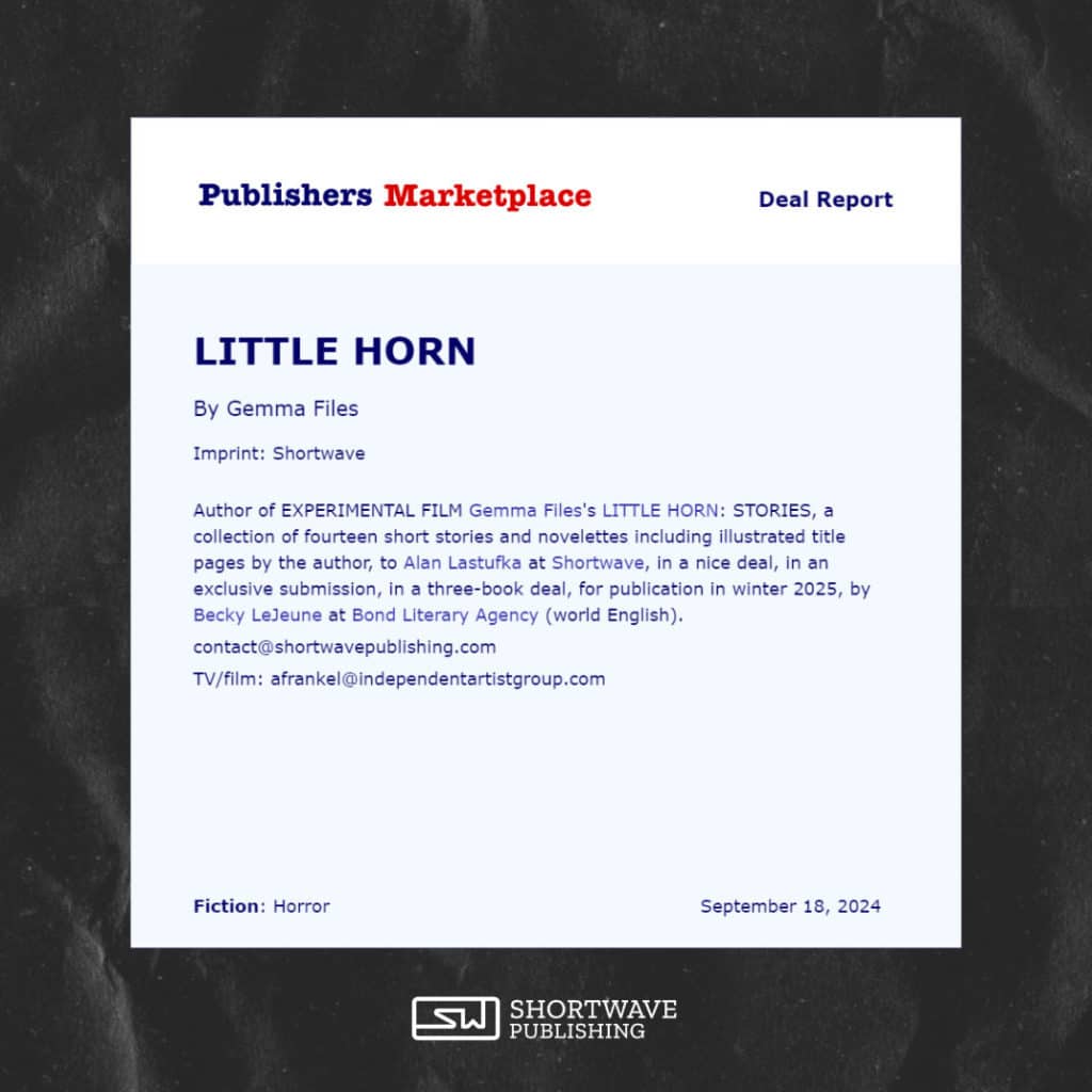 New Deal Announcement - Little Horn