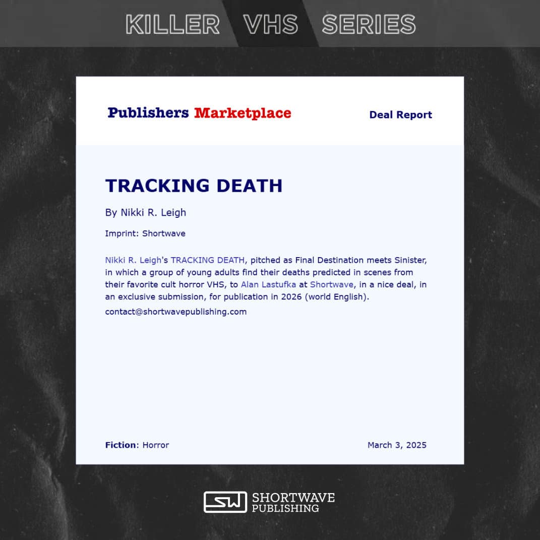 New Deal Announcement – TRACKING DEATH - Shortwave Publishing